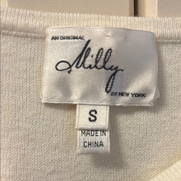 Milly Monochrome Long Sleeve Dress - Picture 2 of 3